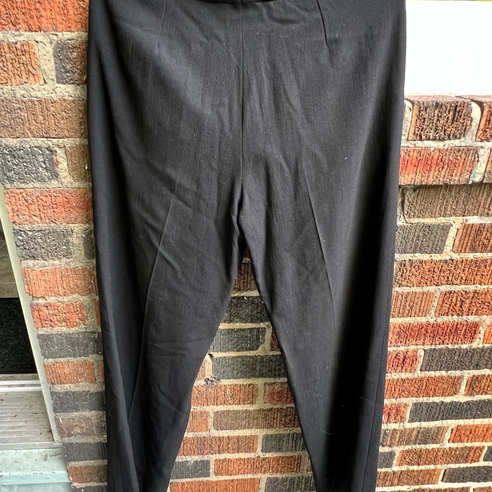 Oscar de la Renta Men's Elegant Black Dress Pants - Picture 2 of 3